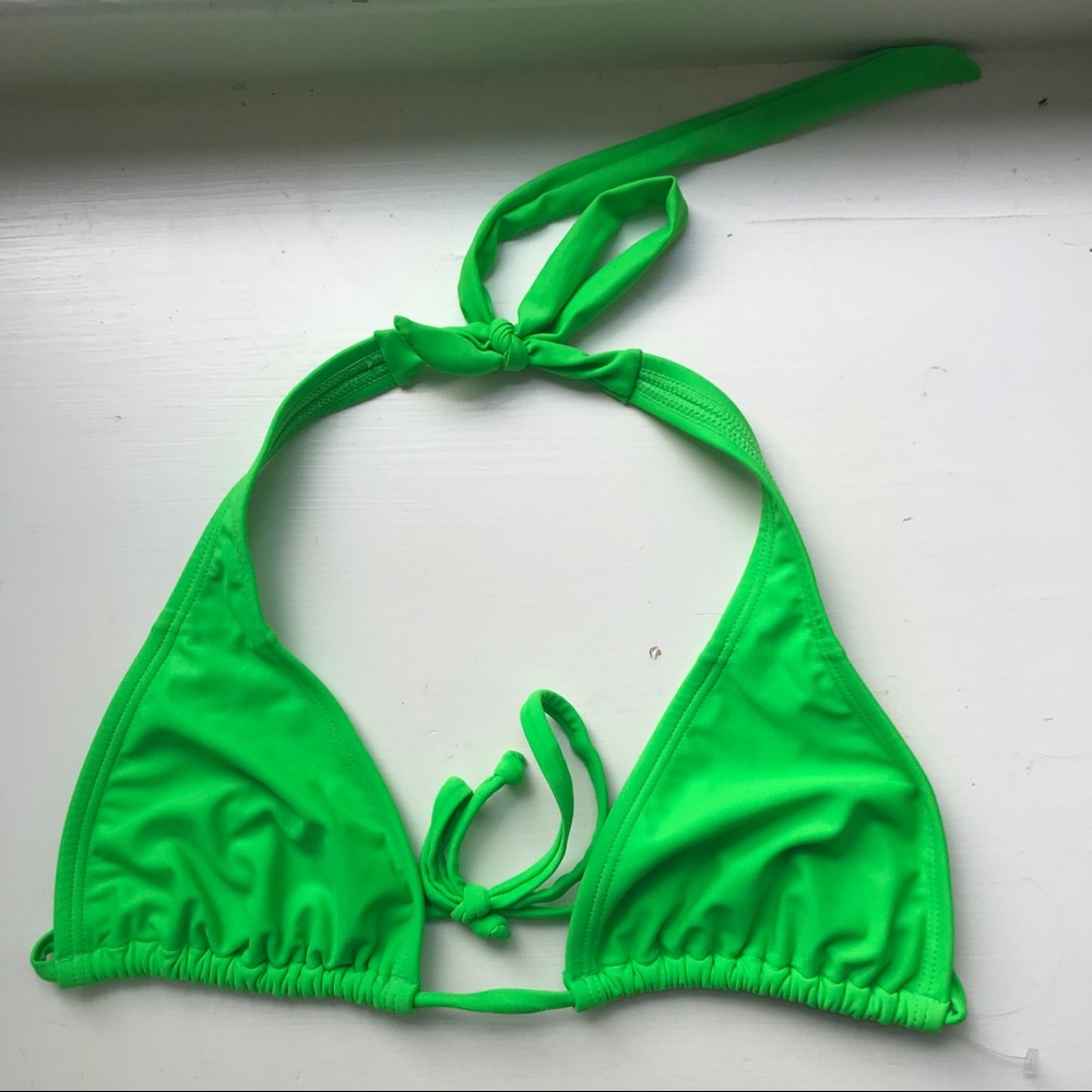 Green Bikini Top